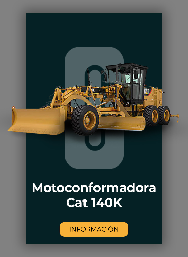 Motoconformadora Cat 140K